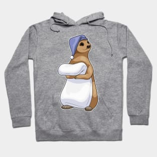 Meerkat Sleeping Nightcap Hoodie